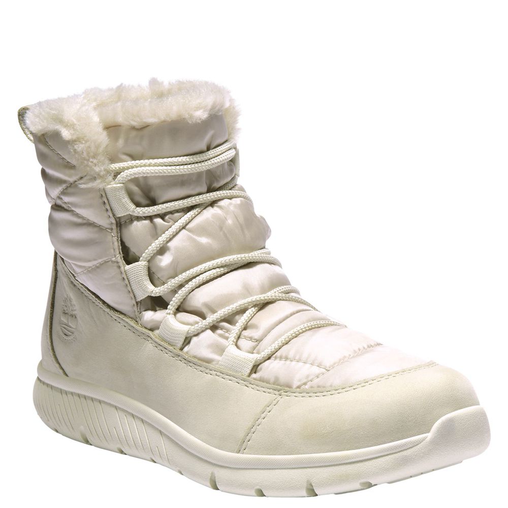 Botas de Inverno Feminino - Timberland Boltero Impermeavel - SHZBE4128 - Cinzentas